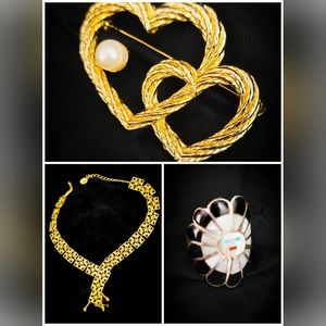 Camp Style Lot - Vintage Jewelry Collection - three Pieces Included